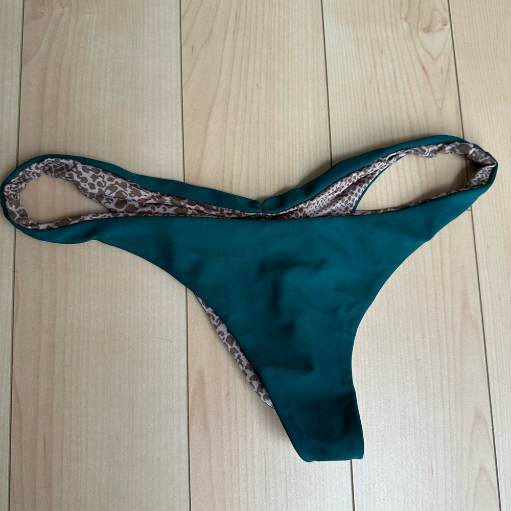 Acacia Swimwear Green Bikini Bottom